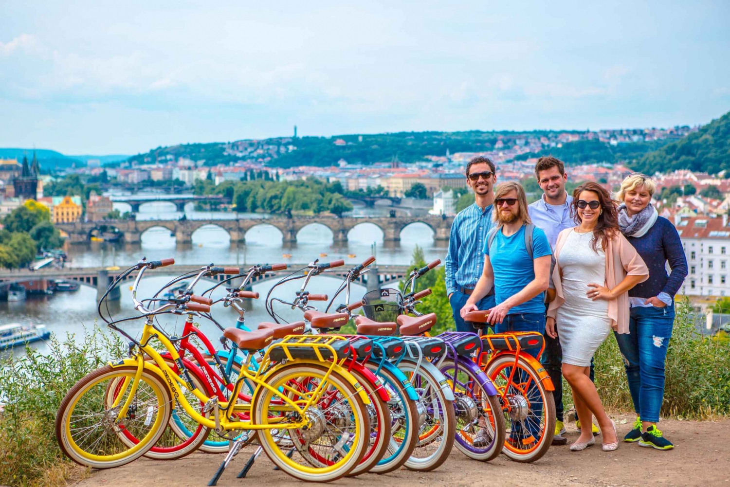 Praha: Prahan E-Bike Tourin 7 parasta näköalapaikkaa.