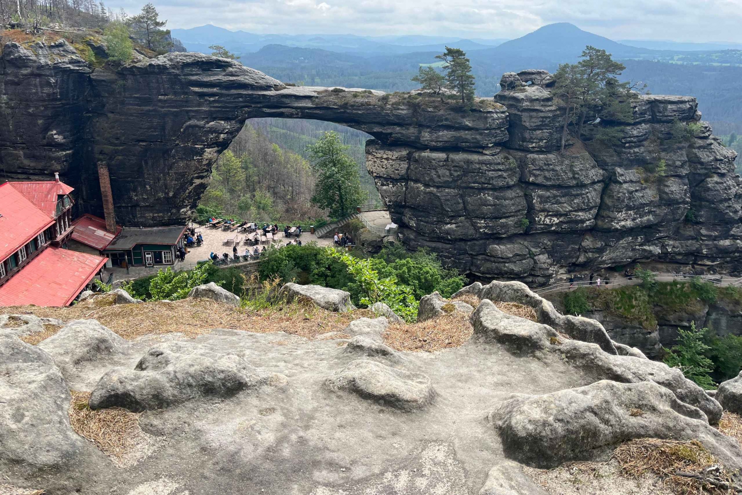 Prague : excursion d'une journée au parc national de la Suisse bohémienne et saxonne