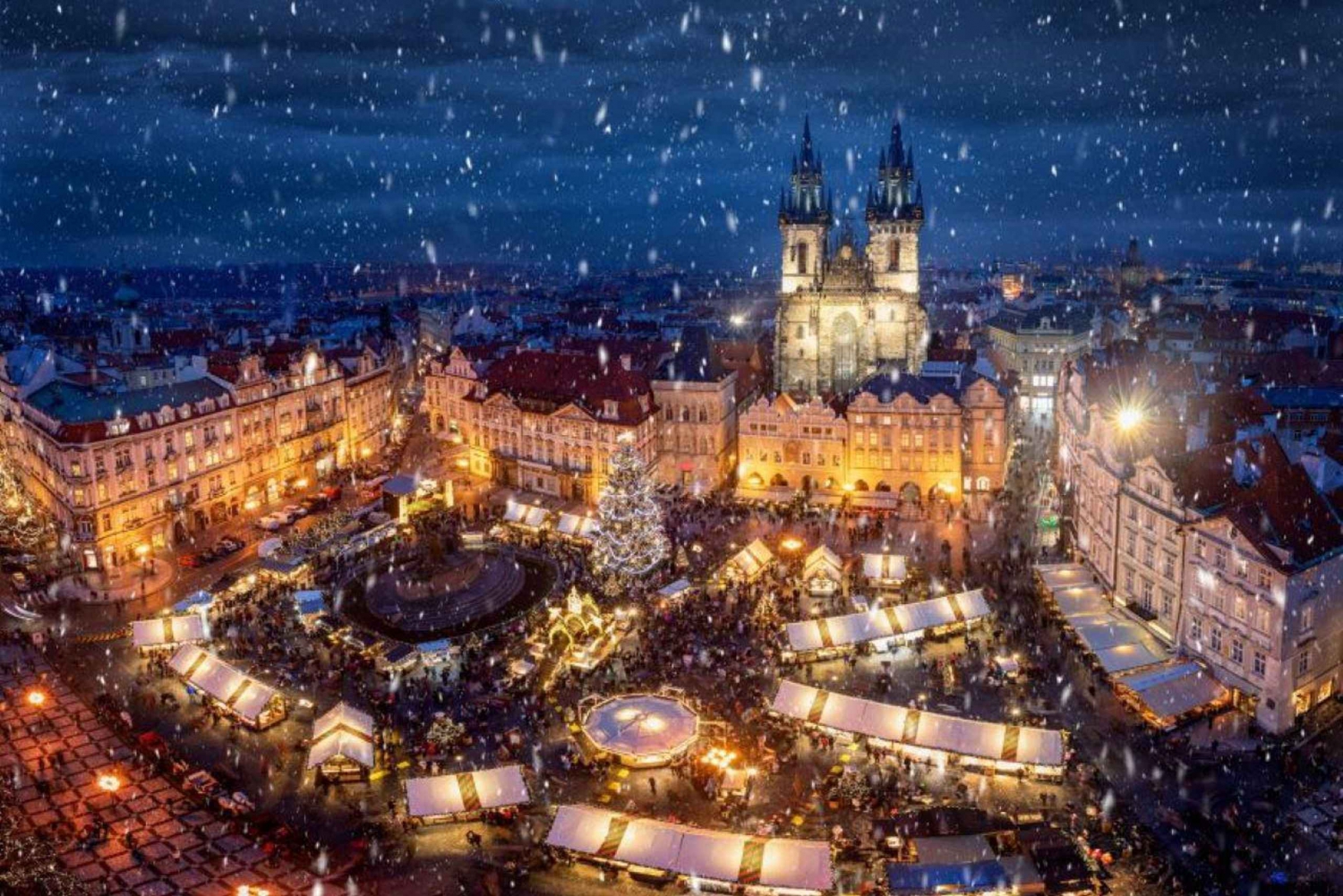 Prague: Christmas Decorations Guided Walking Tour