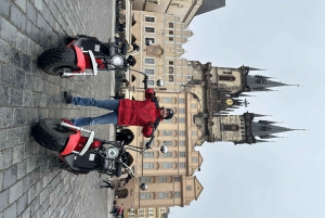 Praga: Tour guidato in e-scooter con pneumatici grassi
