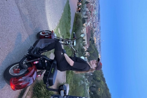 Praga: Tour guidato in e-scooter con pneumatici grassi