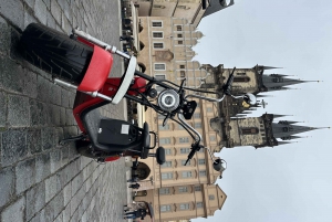 Praga: Tour guidato in e-scooter con pneumatici grassi