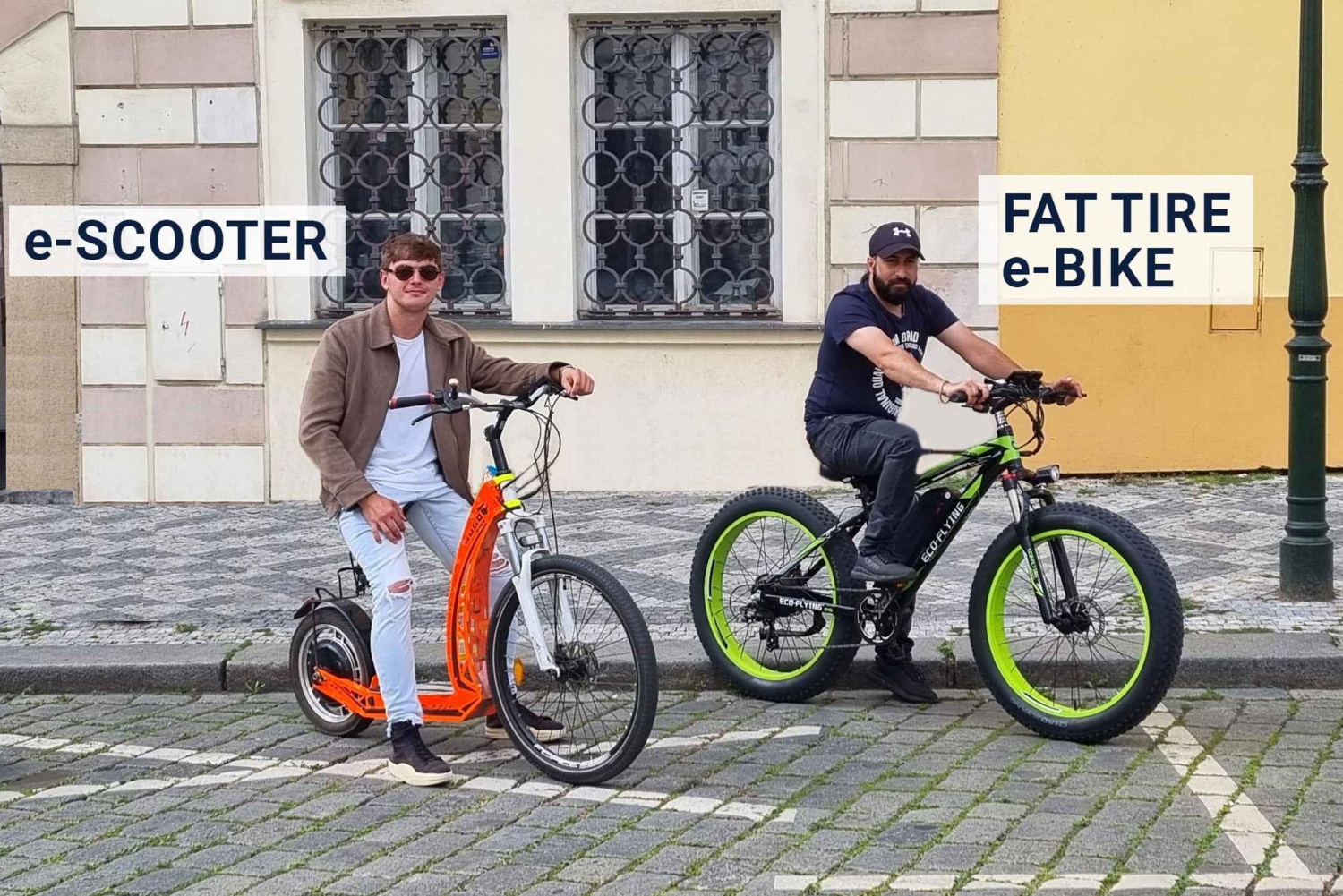 Vieille ville de Prague : visite guidée en scooters électriques