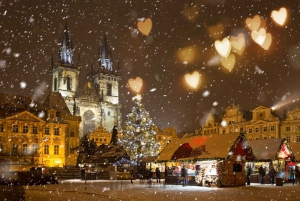 Praga: visita privada aos mercados de Natal e pontos turísticos