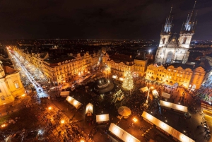 Praga: visita privada aos mercados de Natal e pontos turísticos