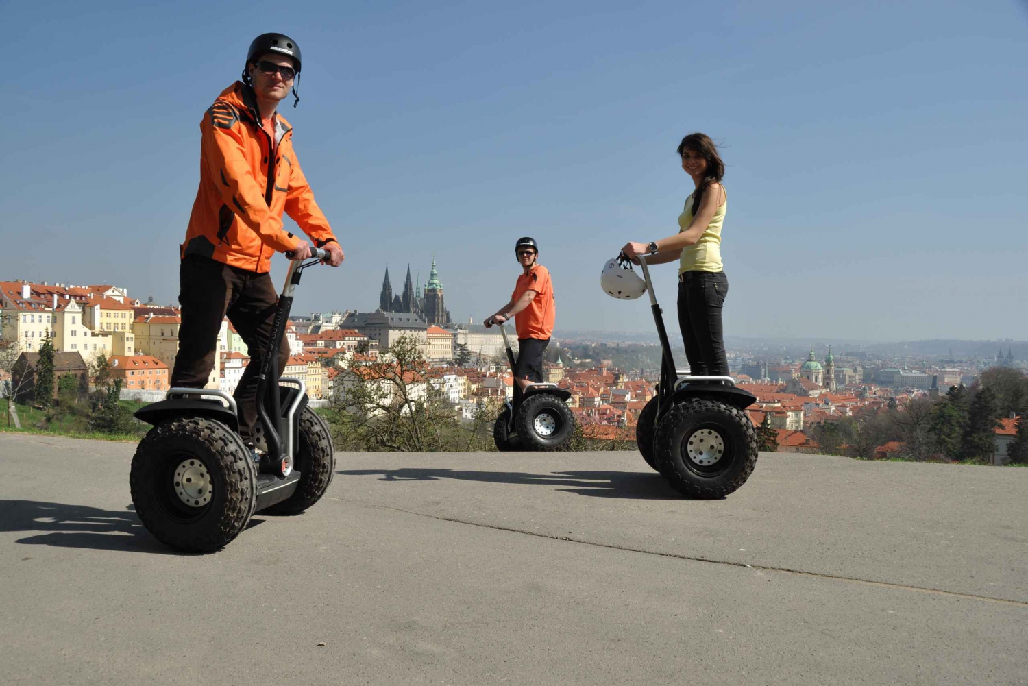 Praha: Segway-tur med henting på hotellet