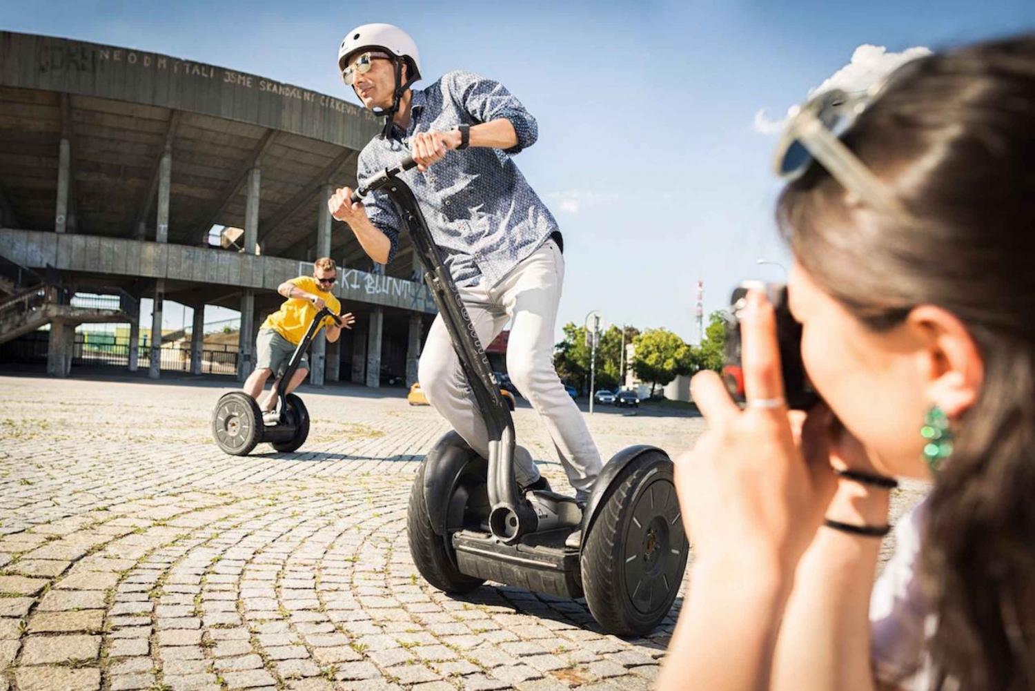 Praag: Segwaytour + Taxitransfer & Kloosters minigroep