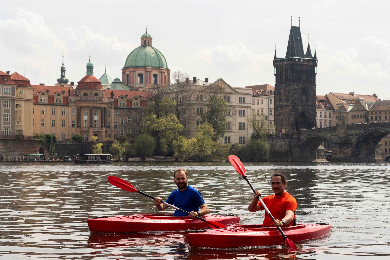 Prague: Vltava River Kayak Tour with Guide