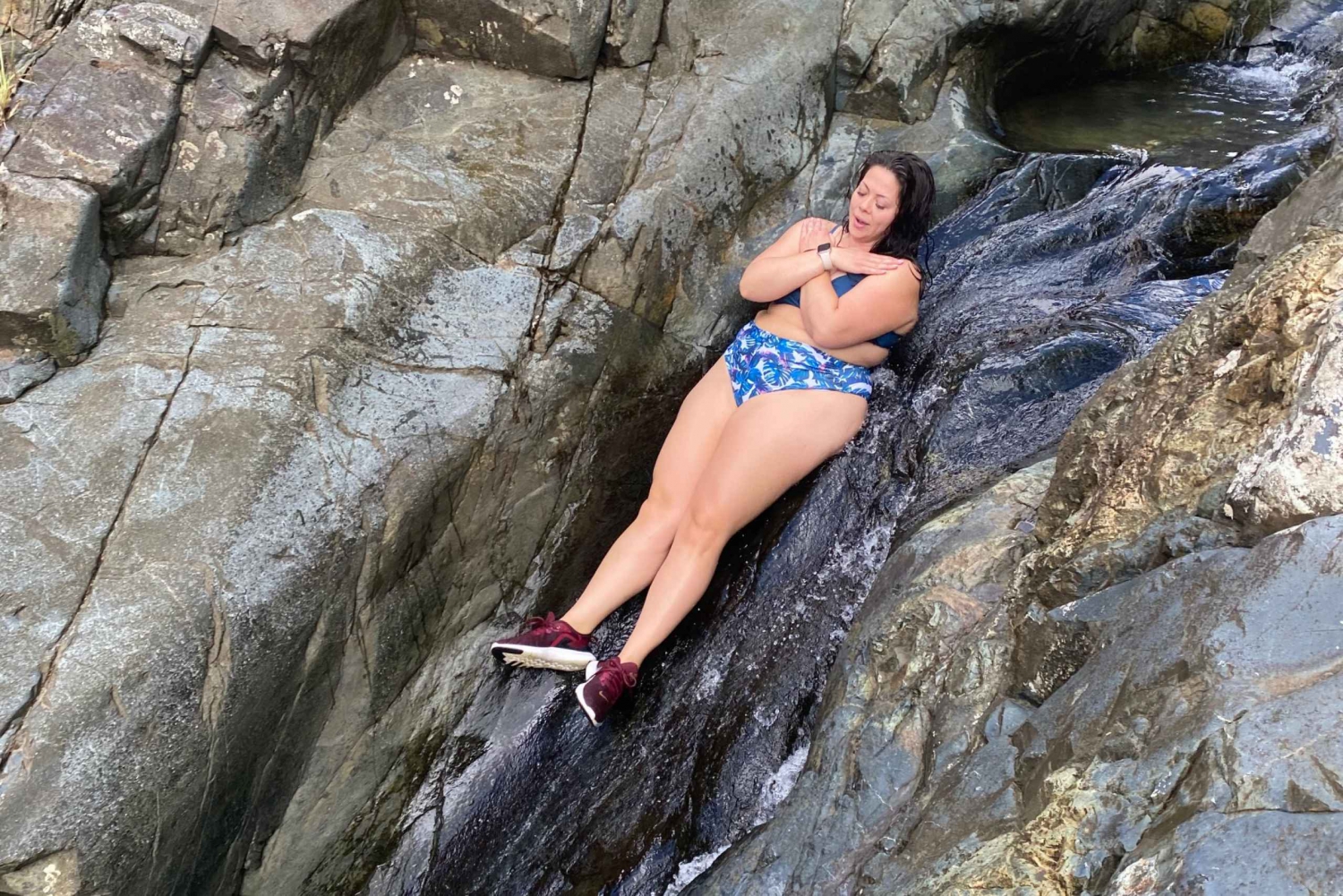 Fajardo: El Yunque Rainforest Hike and Waterslide Adventure