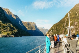 From Queenstown: Milford Sound Cruise and Coach Day Trip