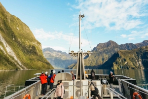 From Queenstown: Milford Sound Cruise and Coach Day Trip