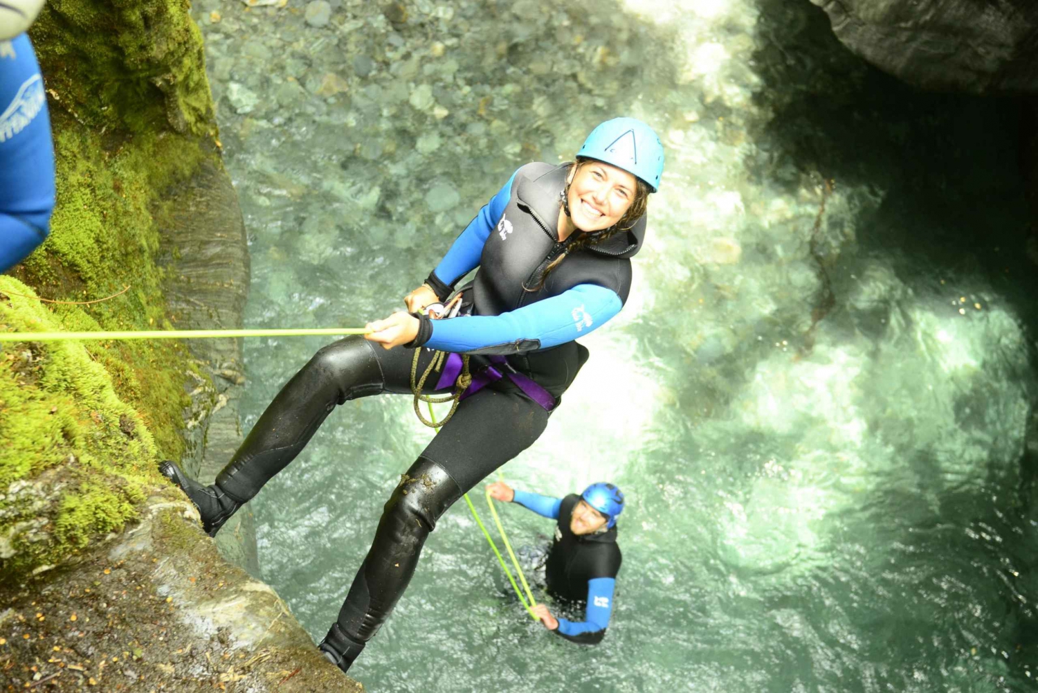 From Queenstown: Mount Aspiring Full-Day Canyoning Adventure