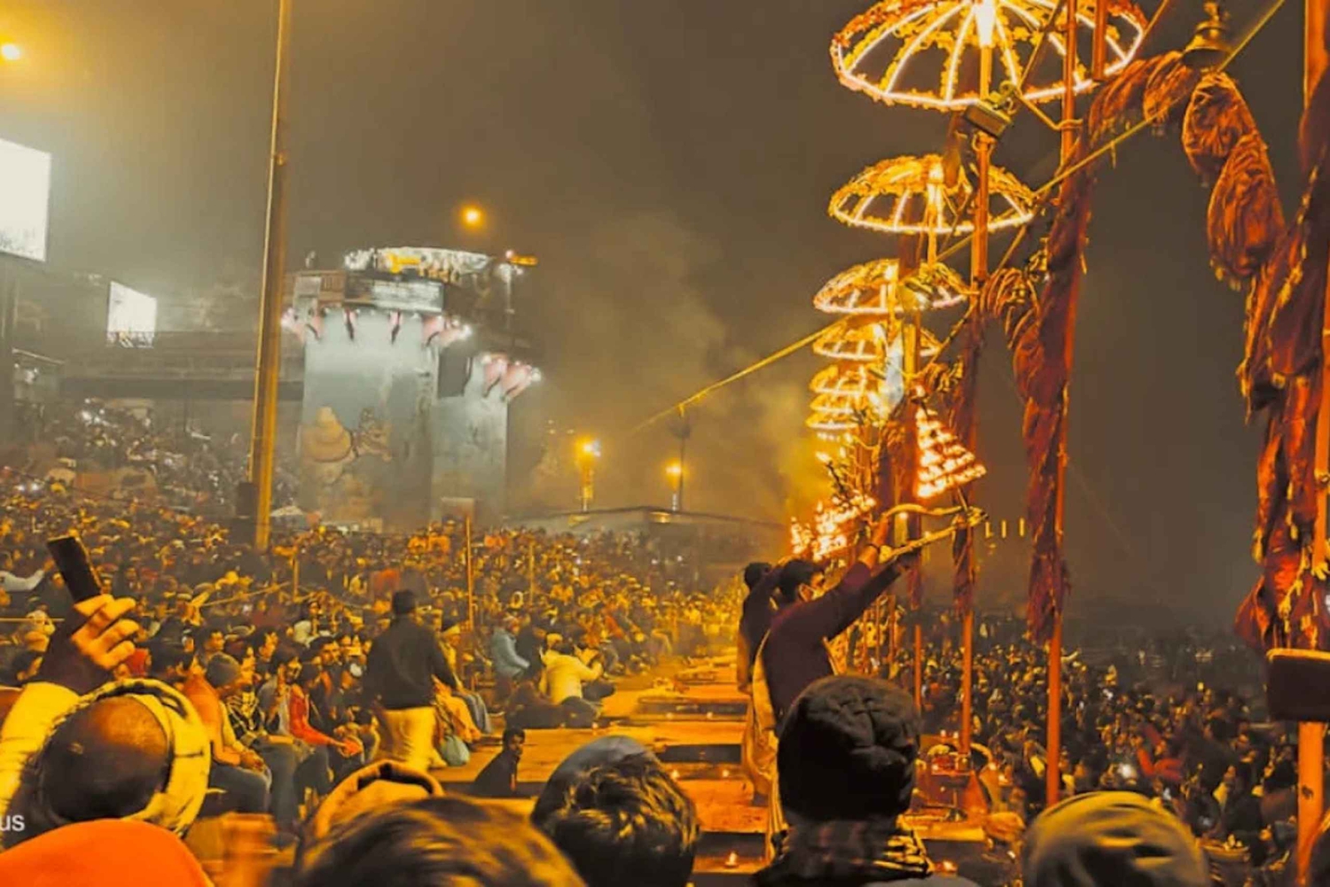 Tour de 1 día por Varanasi con todo incluido y vistas al río Ganges