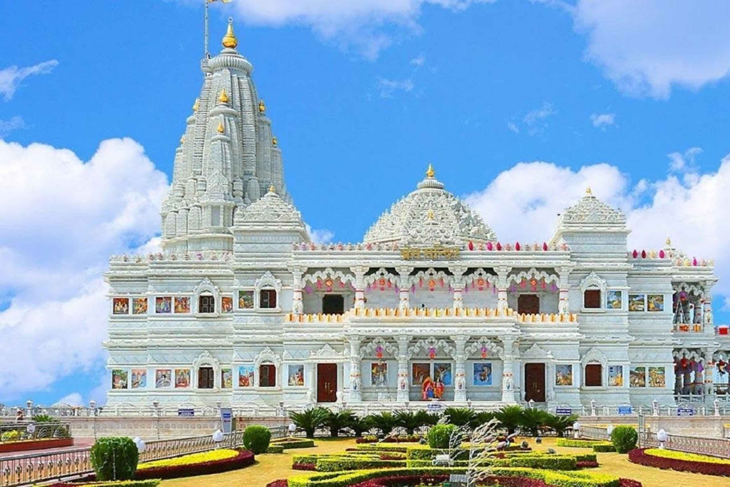 Excursion d'une journée à Mathura, Vrindavan et au Taj Mahal au départ de Delhi