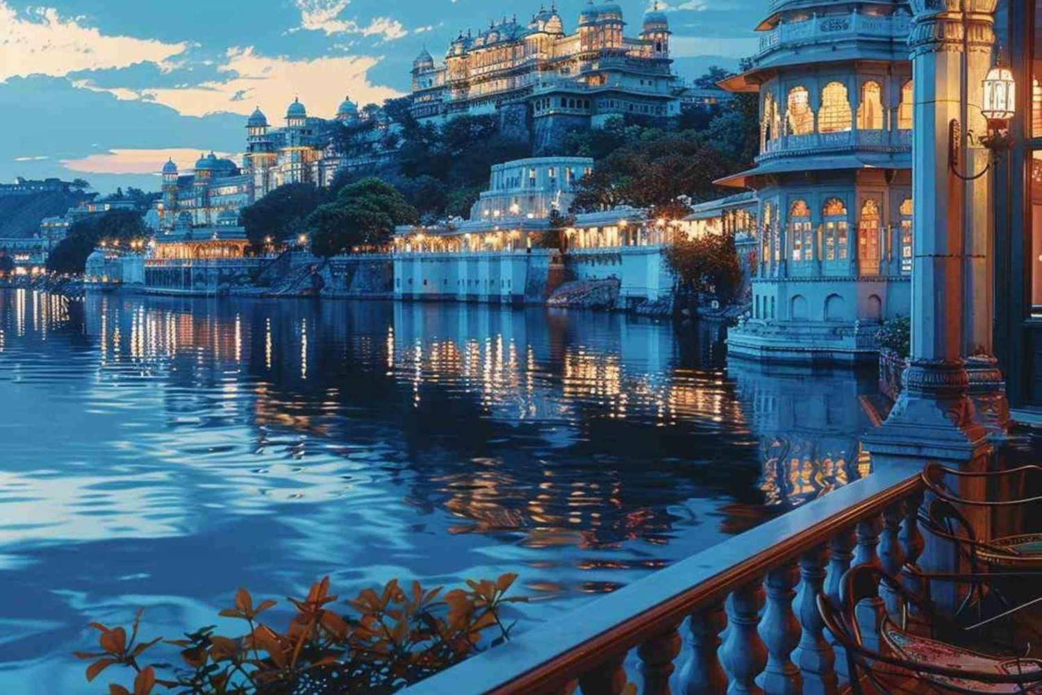 Delhi, Agra, Jaipur og Udaipur 8-dagers Golden Triangle-tur