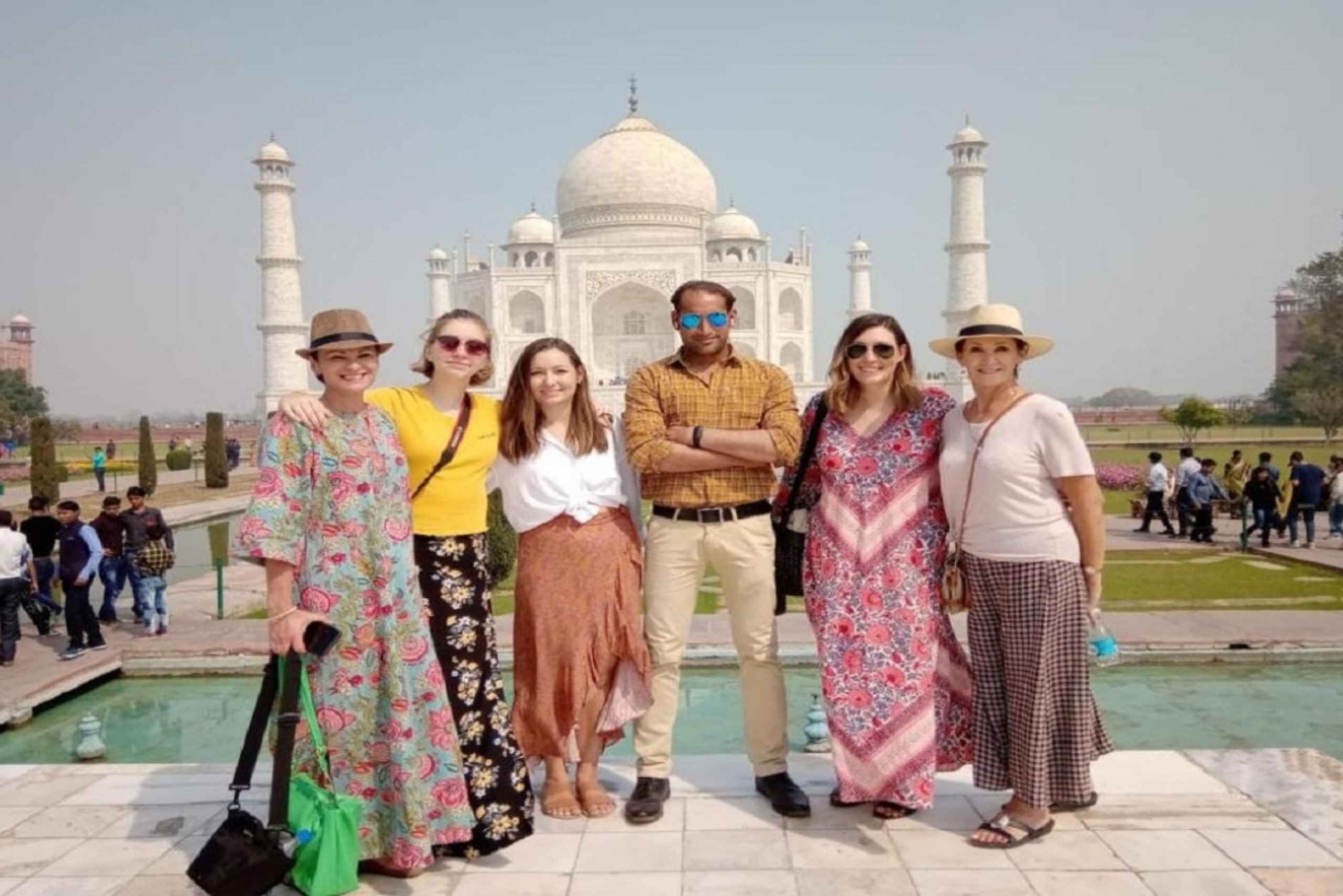 Von Delhi aus: Taj Mahal & Agra – private Tagestour mit Transfers