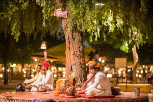 City tour noturno em Jaipur e jantar em Chokhi Dhani