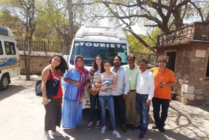 デリー発：車または電車でジャイプールへのプライベート日帰り旅行