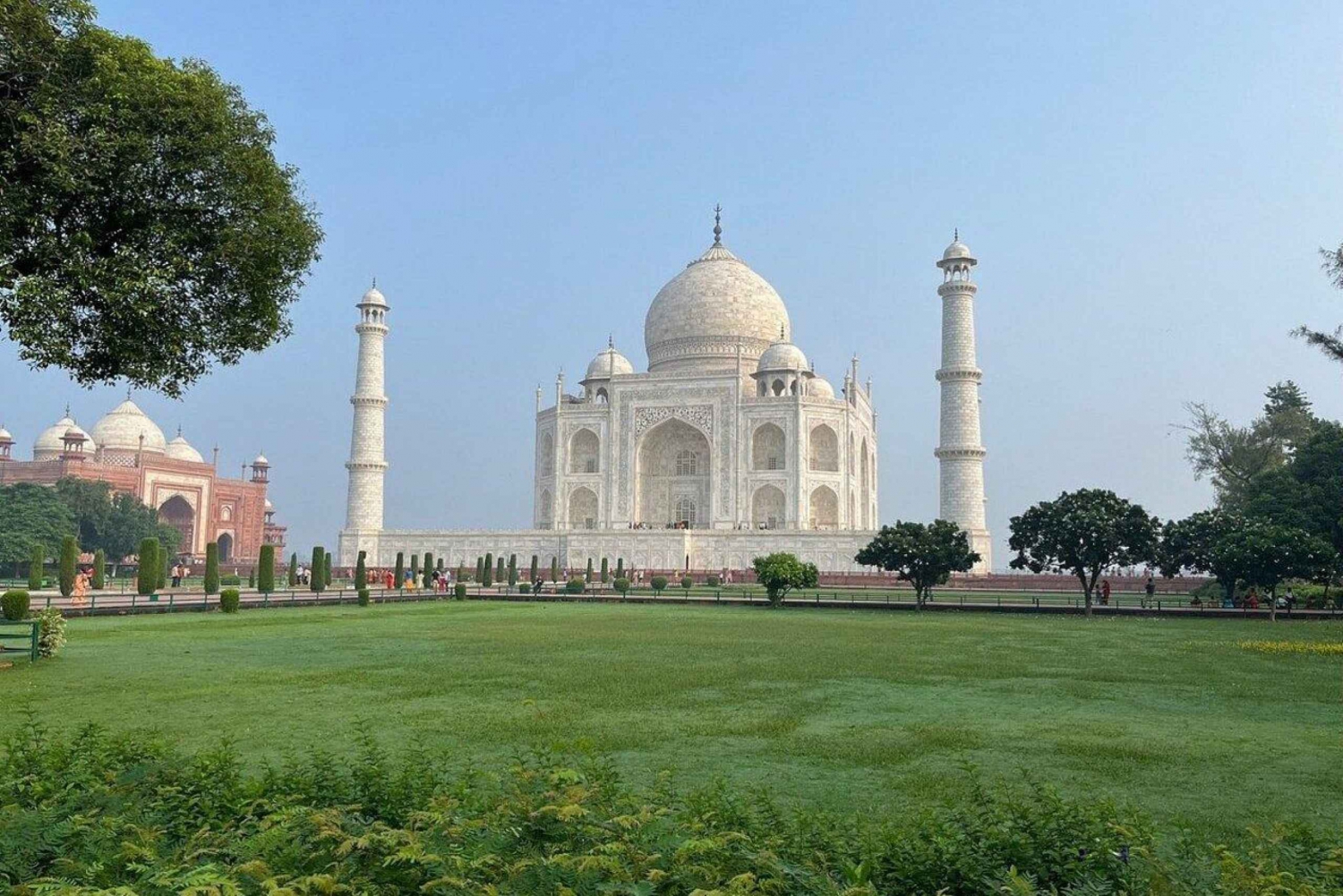 Von Delhi: Tagestour zum Taj Mahal mit Mittagessen