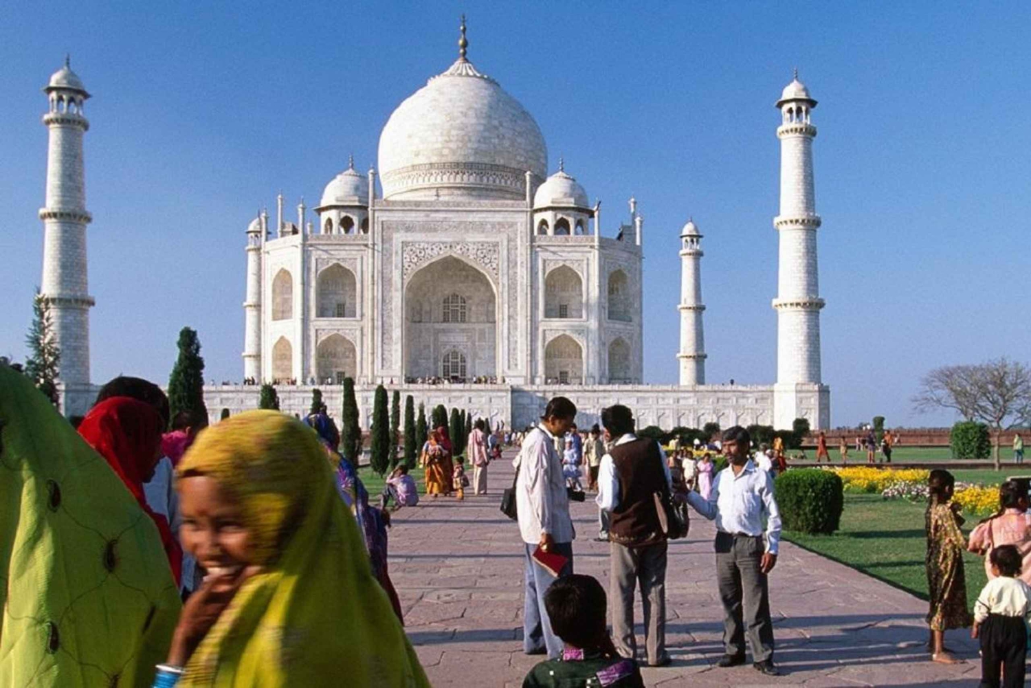 Desde Delhi: Excursión de un día al Taj Mahal y Agra con Fatehpur Sikri
