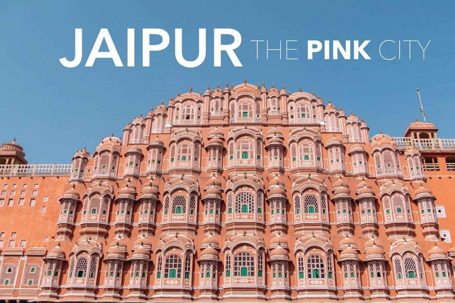 Från Jaipur: 3-dagars Jaipur- och Ranthambore-tur med safari