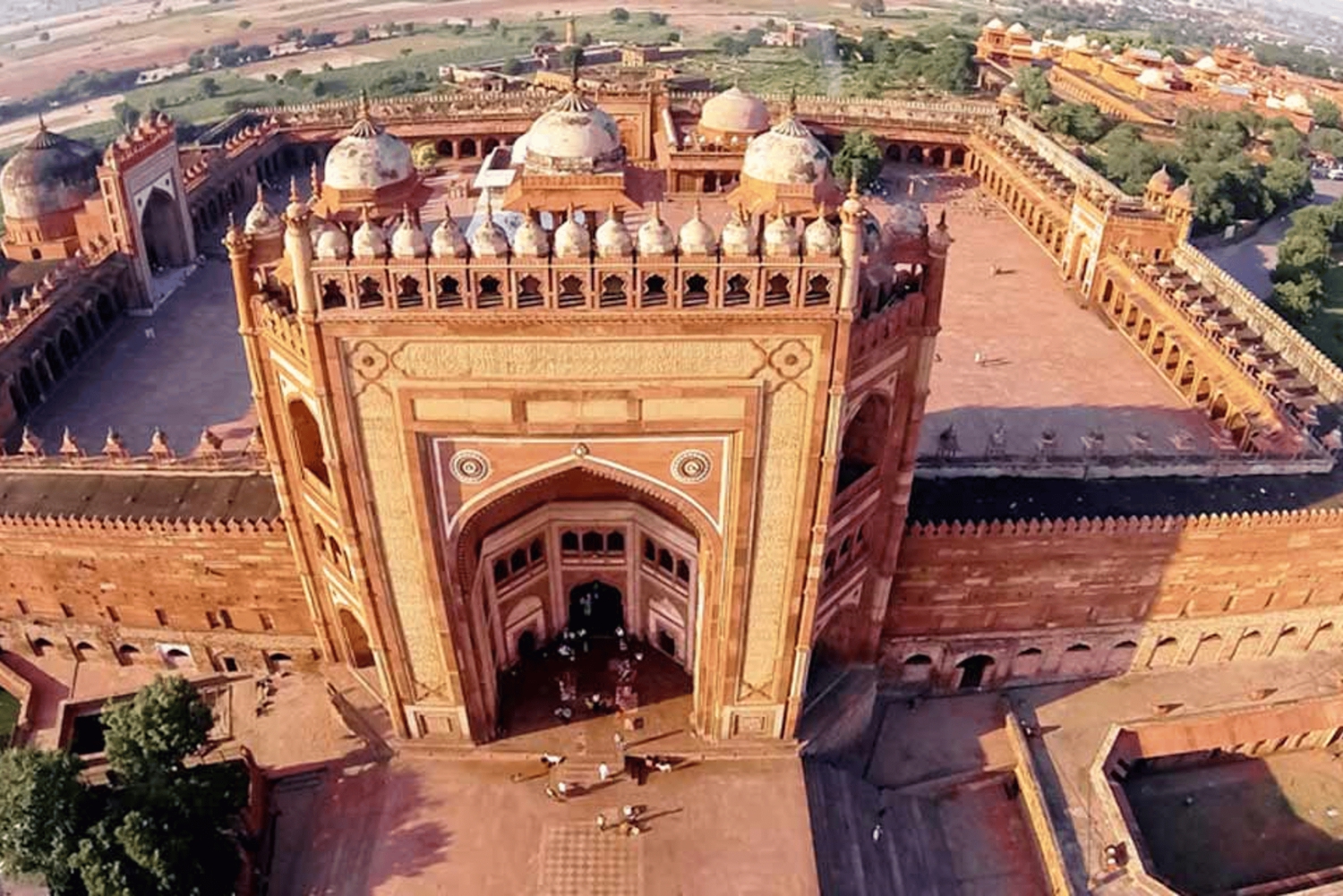 Z Jaipur: wycieczka tego samego dnia do Fatehpur Sikri i Tadż Mahal