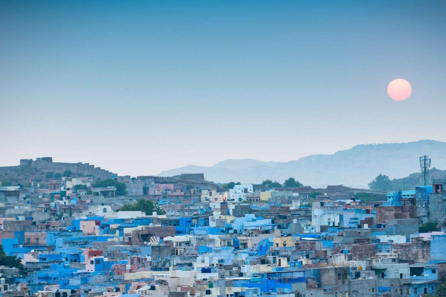 Jodhpur: Private Mehrangarh Fort and Blue City Day Tour