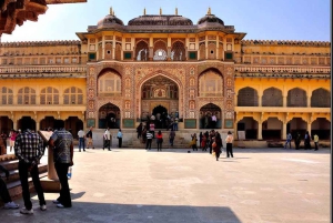 Depuis New Delhi : Excursion privée d'une journée à Jaipur avec guide local