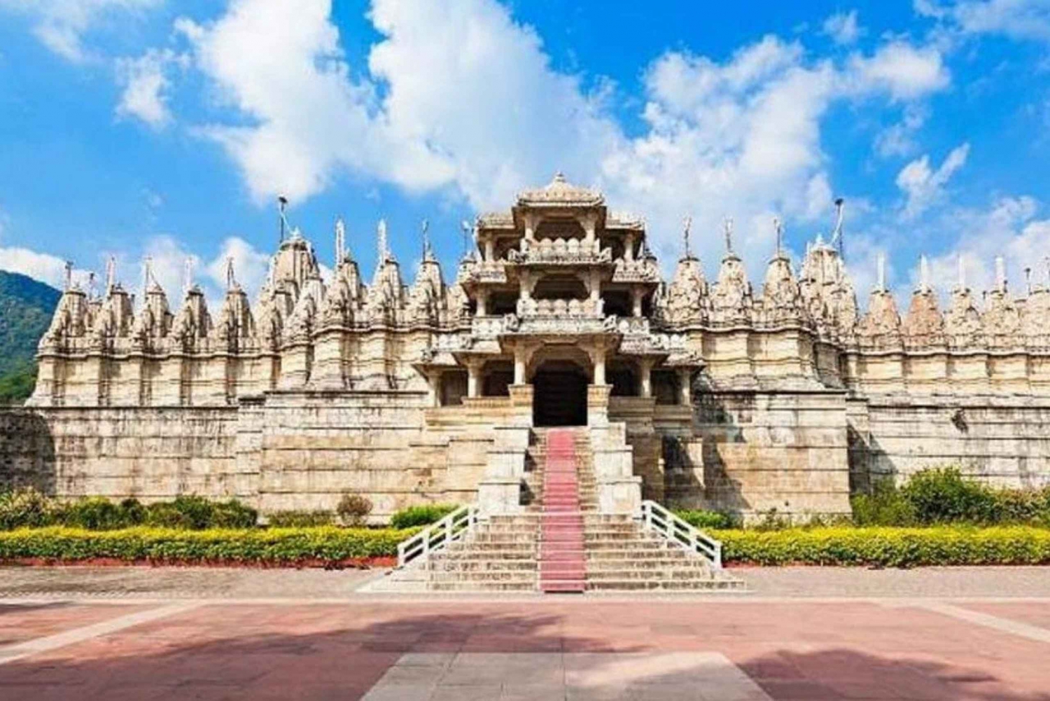 Z Udaipur do Kumbhalgarh do Ranakpur do Jodhpur w jedną stronę