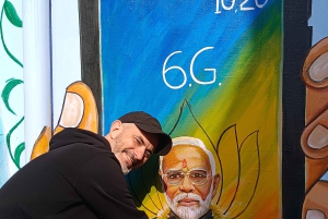 Tour a piedi della città blu del patrimonio a Jodhpur.