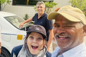 Jaipur: luchthavenfotoservice per privéauto.