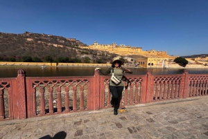 Jaipur: Ganztägige Highlight-Tour mit Tourguide