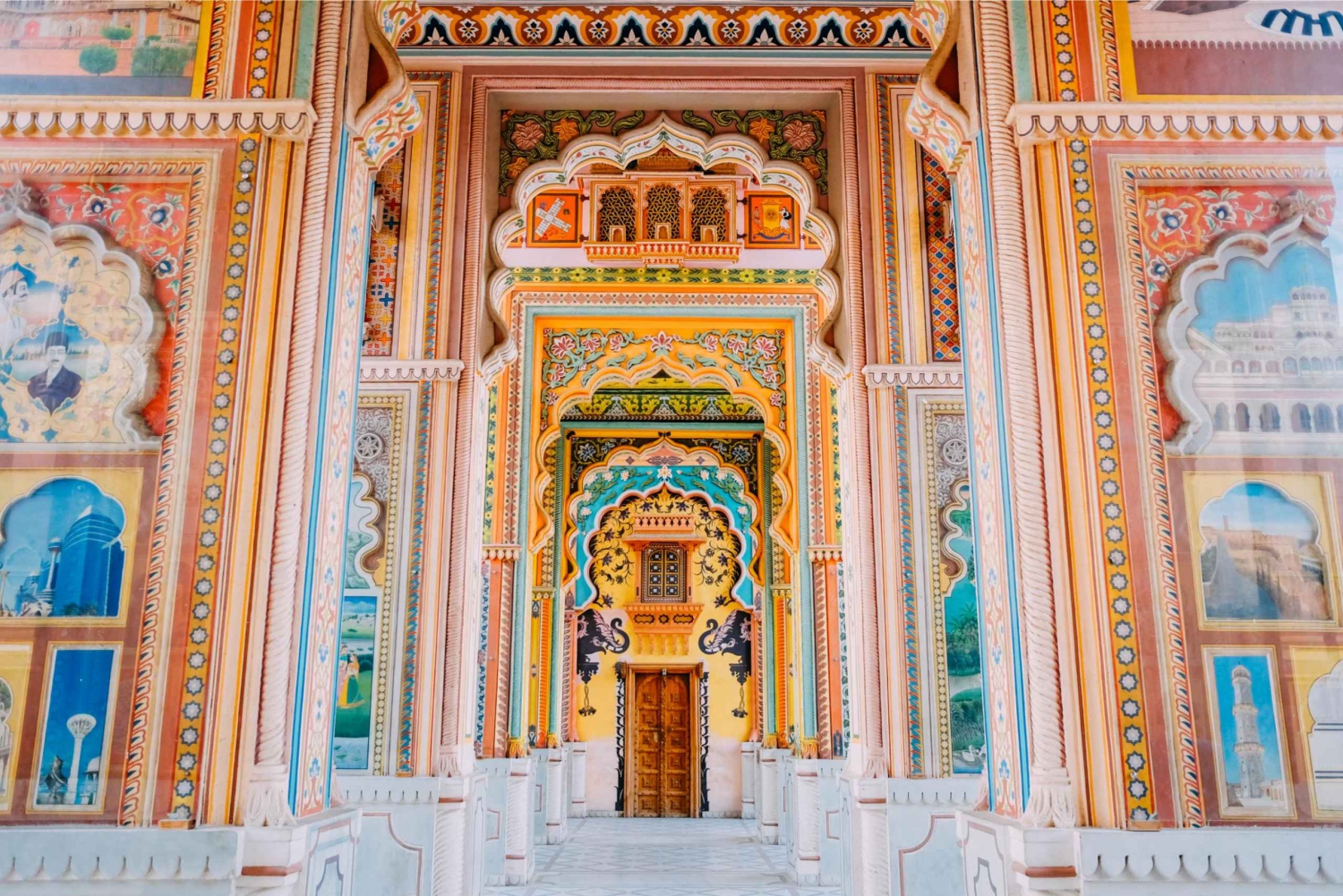 Jaipur bytur: City Palace, Jantar, Hawa & Jal Mahal