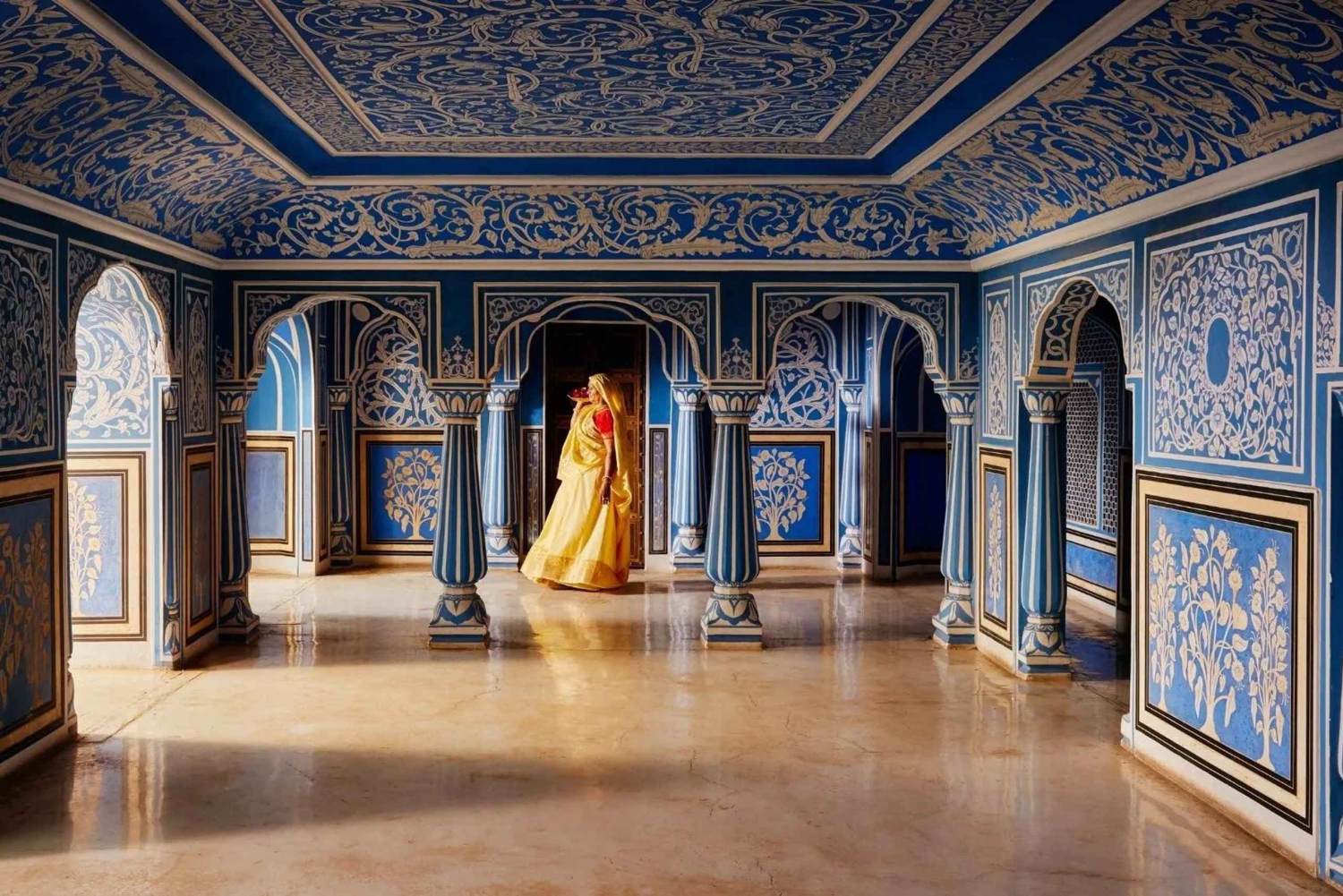 Jaipur: Stadtpalast, Hawa Mahal & Jantar Mantar Private Tour