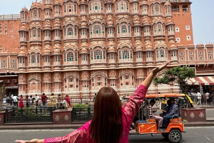 Jaipur: Ganztägige Highlight-Tour mit Tourguide