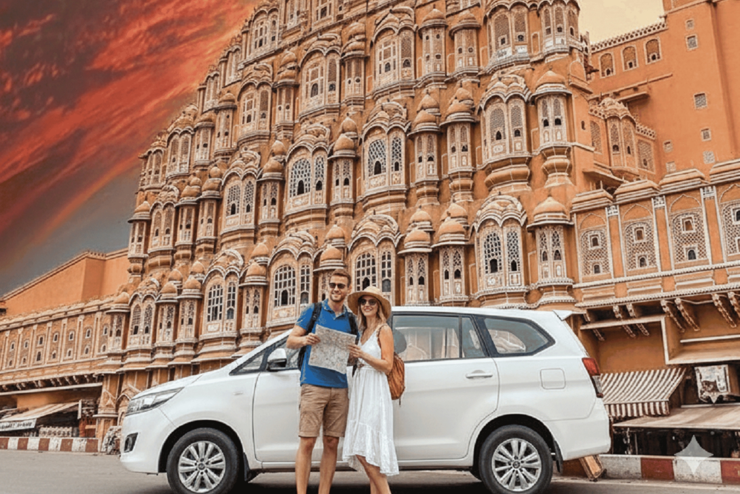 Jaipur: passeio de um dia inteiro com carro e guia