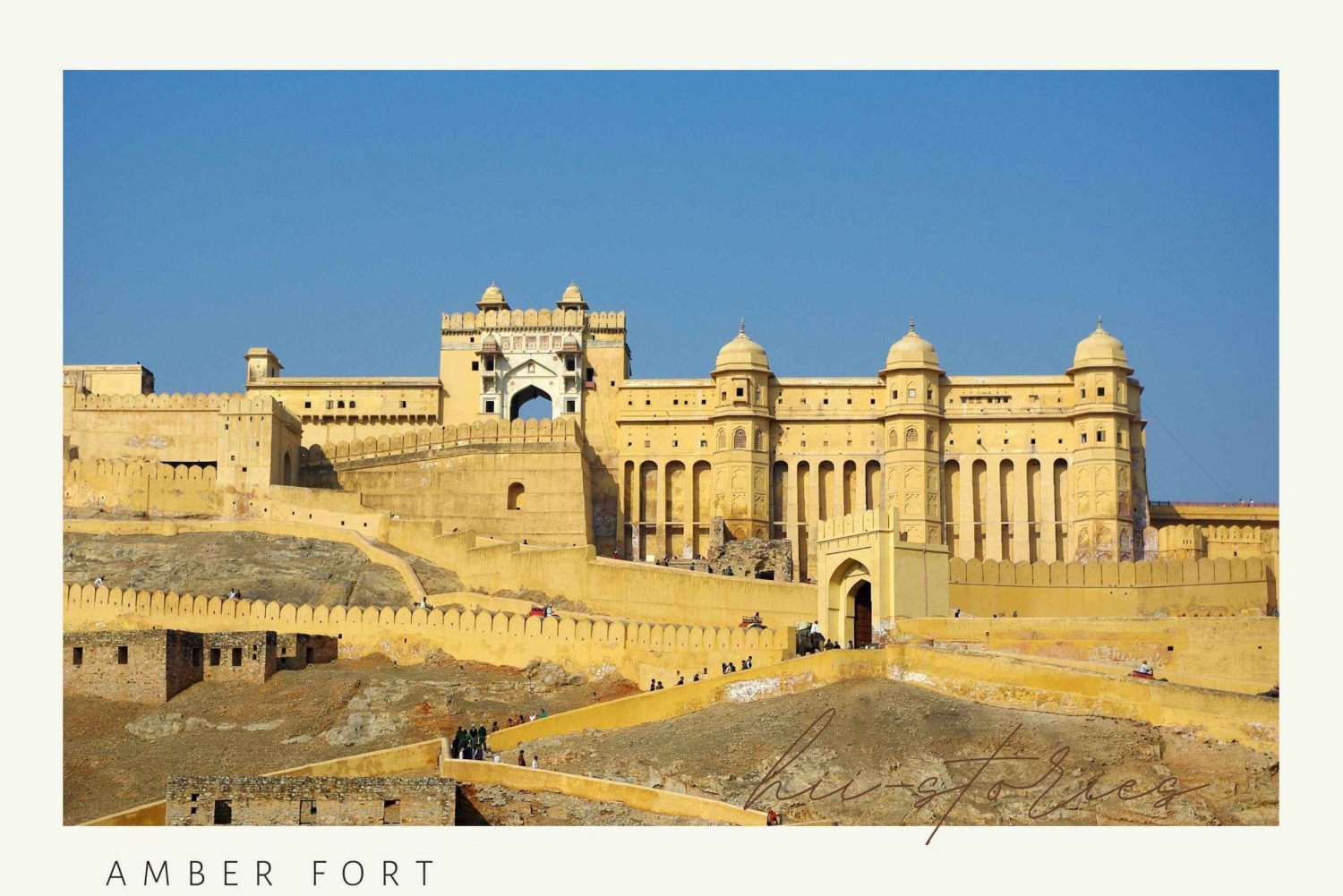Jaipur: Excursão de meio dia (Forte Amber, Panna Meena, Jal Mahal)