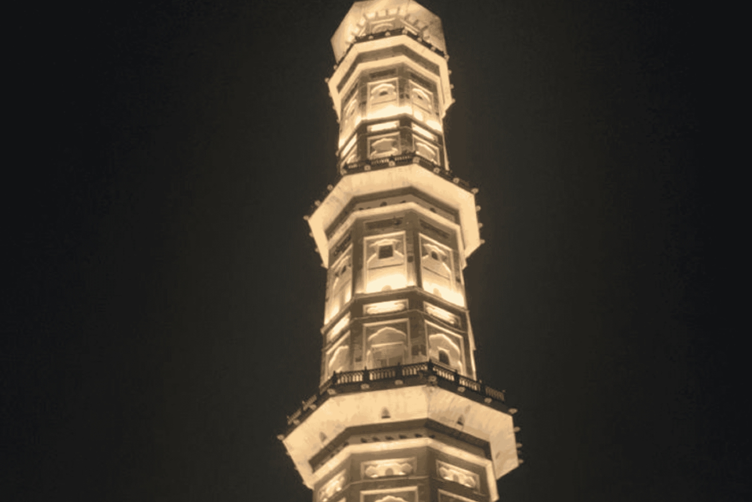 ジャイプールの夜の驚異 : ガイド付きナイト ウォーキング ツアー