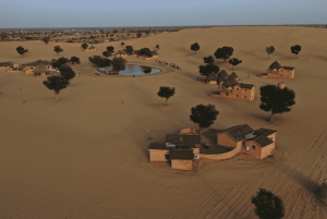 Jaipur: Excursión privada de un día al desierto de Khimsar con guía