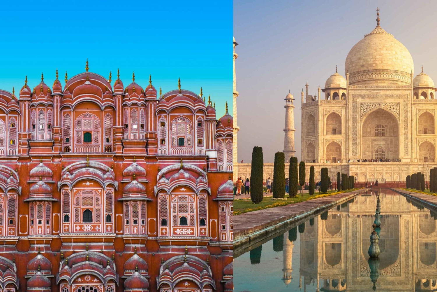 Jaipur para Agra via abhaneri e fatehpur Sikri, táxi de ida