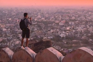 Jaipur: tour del Forte di Amer, Panna Meena con tramonto a Nahargarh