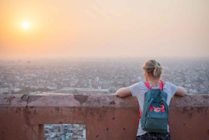 Jaipur: tour del Forte di Amer, Panna Meena con tramonto a Nahargarh