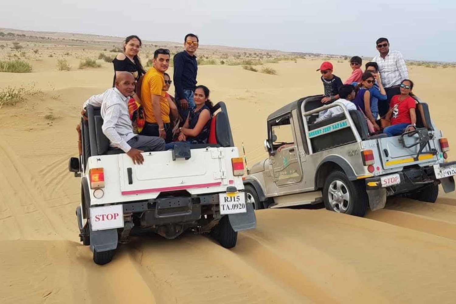 Jaisalmer: tour di 3 giorni nel deserto con safari in cammello e campeggio
