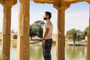 Jaisalmer: Een avond aan het meer