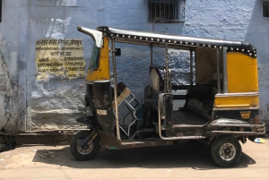Tour a piedi di Jodhpur, la città blu, con servizio navetta