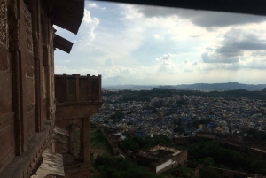 Tour a piedi di Jodhpur, la città blu, con servizio navetta