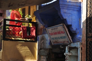 Tour a piedi di Jodhpur, la città blu, con servizio navetta