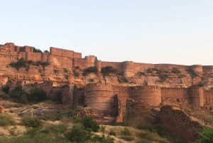 Tour a piedi di Jodhpur, la città blu, con servizio navetta