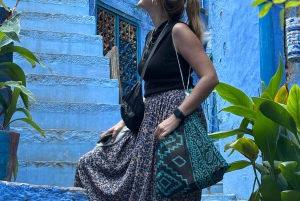 Tour a piedi di Jodhpur, la città blu, con servizio navetta