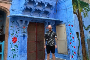 Tour a piedi di Jodhpur, la città blu, con servizio navetta